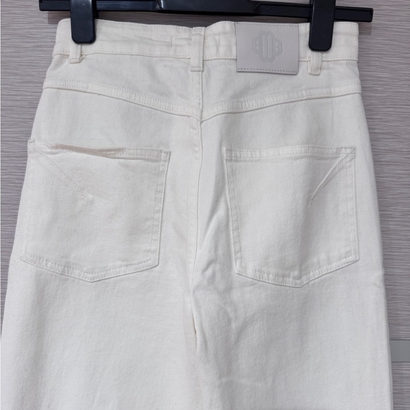 NWT MAJE Cotton Pants In Ecru Sz. 36 - Picture 9 of 12